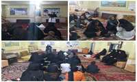 برگزاری ایستگاه سلامت و کارگاه آموزشی فرزندآوری و جوانی جمعیت در پایگاه مسجد حضرت رقیه(س) سلماس